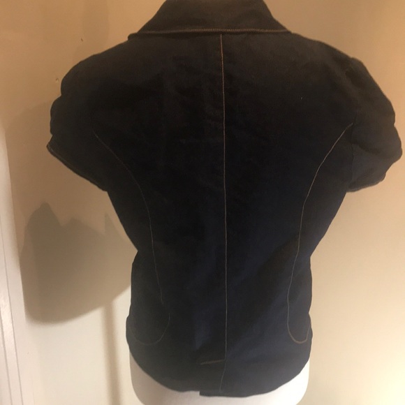 “BE YOURSELF ” Denim Ladies Blazer . - Picture 9 of 15